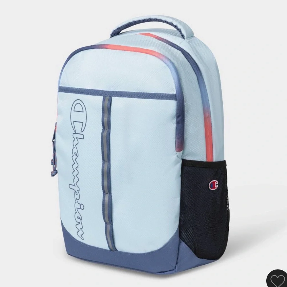 Champion - Center Backpack - Light Blue - Holds 17” Laptop